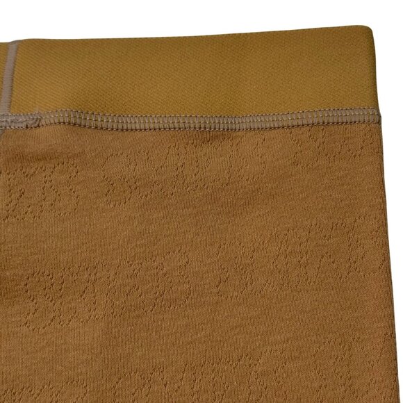 SKIMS Pointelle Logo Boxer Shorts NEW Ochre XS - Picture 5 of 8